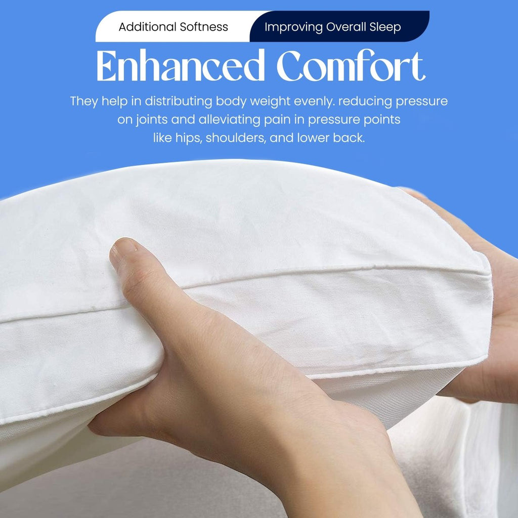 OLIVIA ROCCO Microfibre Mattress Topper Heavy Fill Extra Deep Anti Allergy Cooling - Joe’s Haven