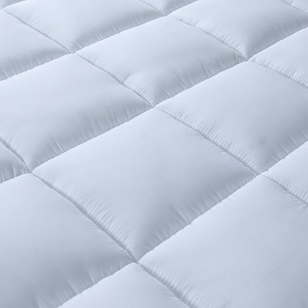 OLIVIA ROCCO Microfibre Mattress Topper Heavy Fill Extra Deep Anti Allergy Cooling - Joe’s Haven