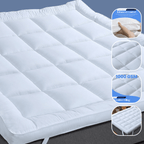OLIVIA ROCCO Microfibre Mattress Topper Heavy Fill Extra Deep Anti Allergy Cooling - Joe’s Haven