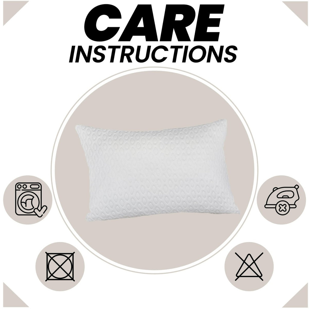 OLIVIA ROCCO Air Flow Pillow Hotel Quality Anti Snore Side Sleeper Premium Fibre Filling - Joe’s Haven