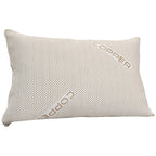 OLIVIA ROCCO Copper Infused Memory Foam Pillow For Skin Health Hypoallergenic Super Soft Hotel - Style Comfort - Joe’s Haven