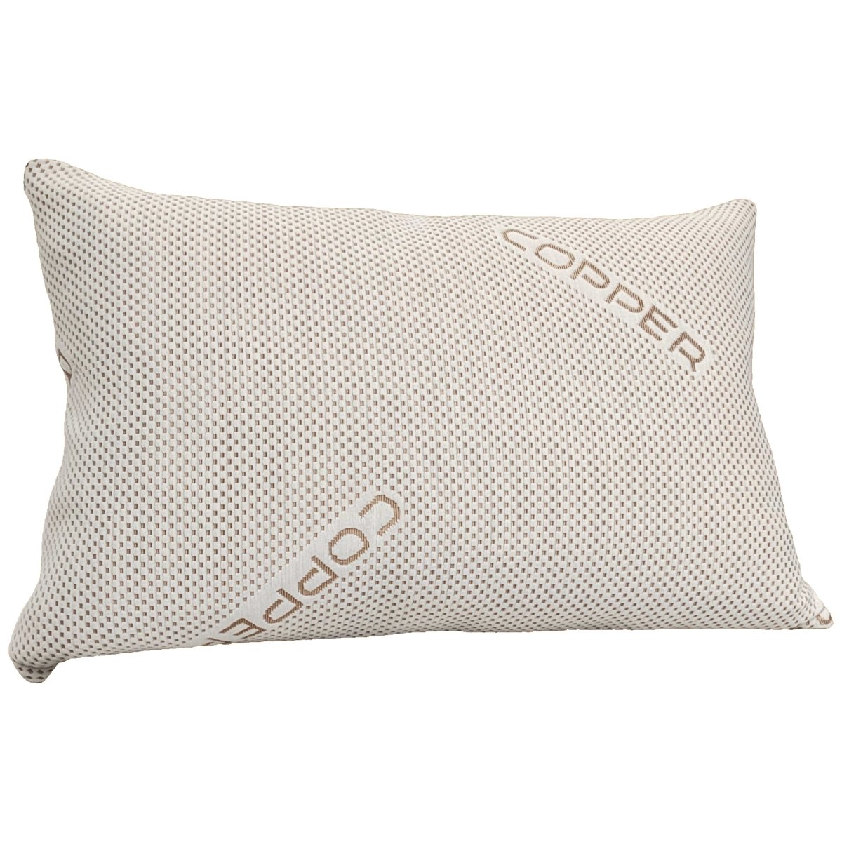OLIVIA ROCCO Copper Infused Memory Foam Pillow For Skin Health Hypoallergenic Super Soft Hotel - Style Comfort - Joe’s Haven