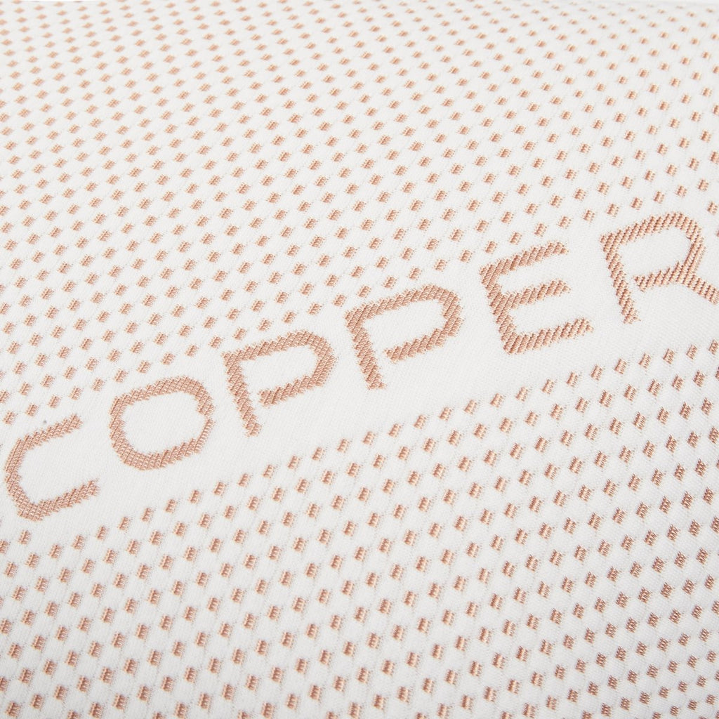 OLIVIA ROCCO Copper Infused Memory Foam Pillow For Skin Health Hypoallergenic Super Soft Hotel - Style Comfort - Joe’s Haven