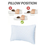 OLIVIA ROCCO Ice Cool Hypoallergenic Cooling Memory Foam Pillow for Cold Night Comfort - Joe’s Haven