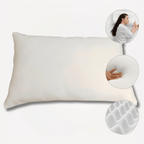 OLIVIA ROCCO Memory Foam Pillow Medium With Luxury Premium Fibre Filling Orthopaedic - Joe’s Haven
