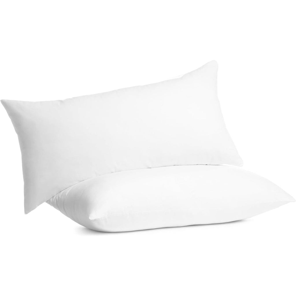 OLIVIA ROCCO 2 Pack Egyptian Cotton Blend Pillows Hotel Quality Soft Medium Support - Joe’s Haven