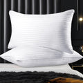 OLIVIA ROCCO 2 Pack Luxury Hotel Pillows Hypoallergenic Hollowfibre Soft Medium Support - Joe’s Haven