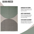 OLIVIA ROCCO Printed Rug Amphi Colour Non Slip Soft Durable Floor Rug For Living Room - Joe’s Haven