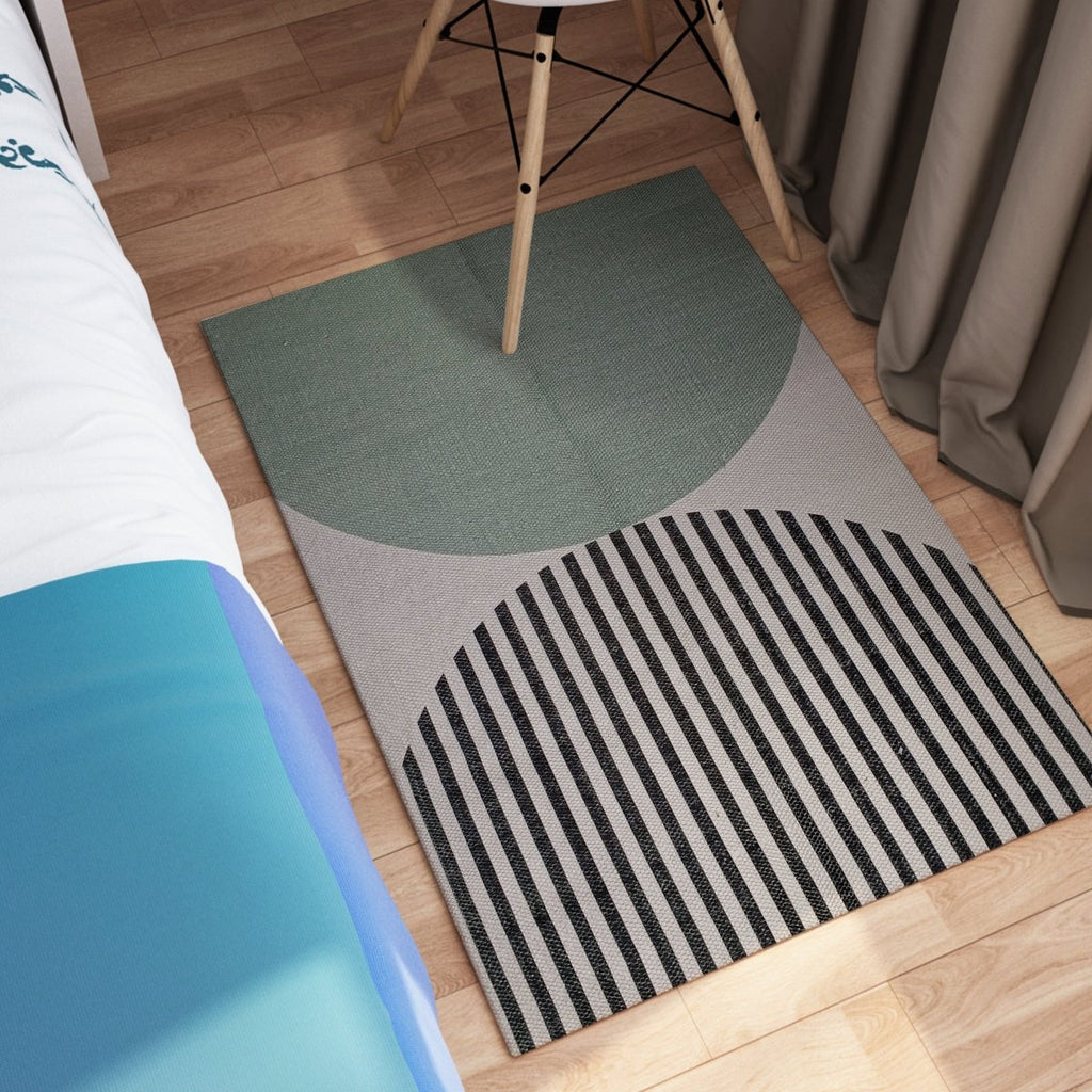 OLIVIA ROCCO Printed Rug Amphi Colour Non Slip Soft Durable Floor Rug For Living Room - Joe’s Haven