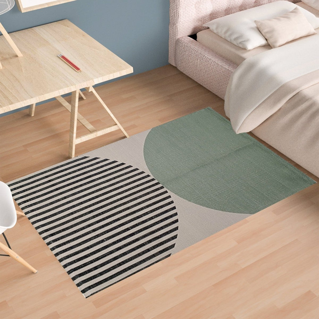 OLIVIA ROCCO Printed Rug Amphi Colour Non Slip Soft Durable Floor Rug For Living Room - Joe’s Haven