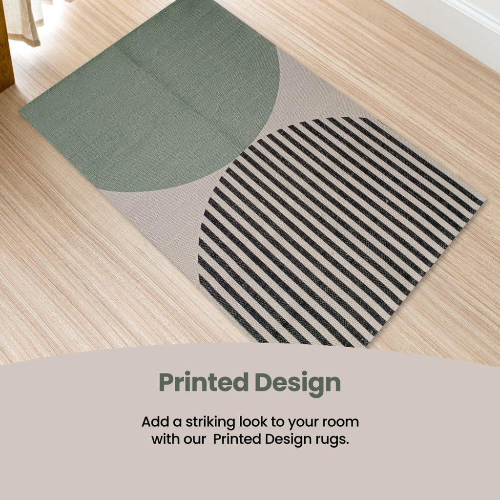 OLIVIA ROCCO Printed Rug Amphi Colour Non Slip Soft Durable Floor Rug For Living Room - Joe’s Haven
