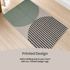 OLIVIA ROCCO Printed Rug Amphi Colour Non Slip Soft Durable Floor Rug For Living Room - Joe’s Haven