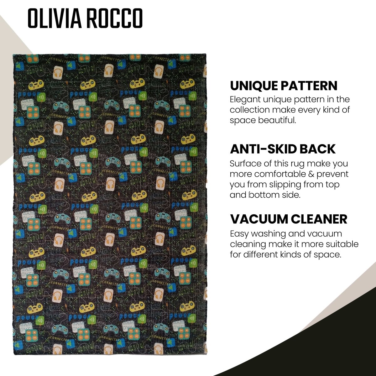 OLIVIA ROCCO Animal Print Non - Slip Soft Durable Floor Rug For Living Room Bedroom Hallway - Joe’s Haven