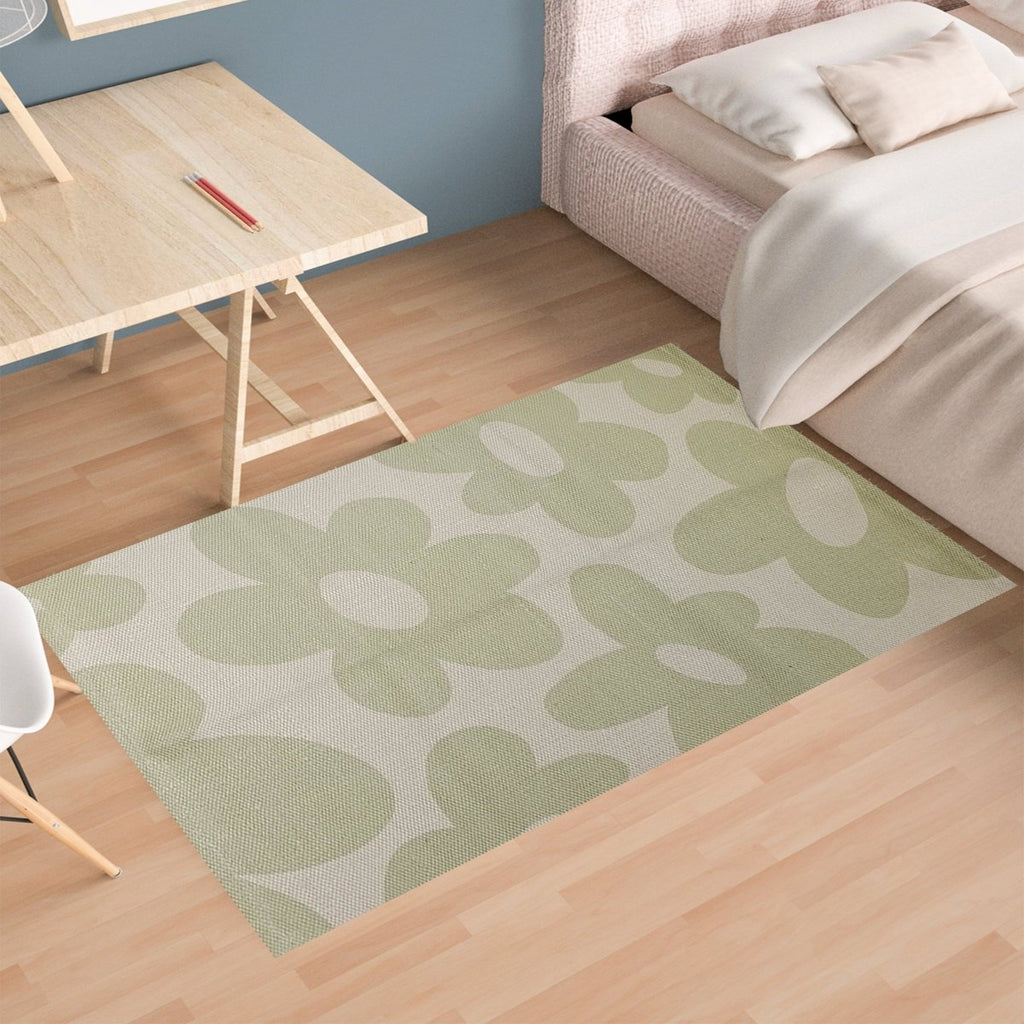 OLIVIA ROCCO Printed Rug Jardin Design Modern Non Slip Soft Durable Floor Rug For Living - Joe’s Haven