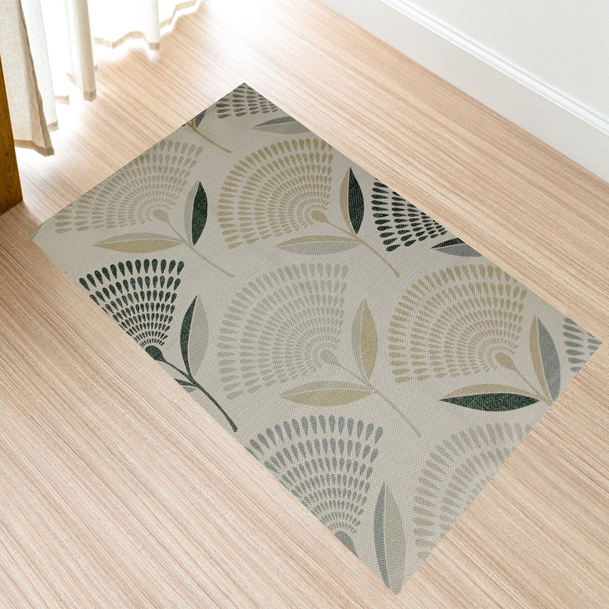 OLIVIA ROCCO Printed Rug Linnea Design Non Slip Soft Durable Floor Rug For Living Room - Joe’s Haven