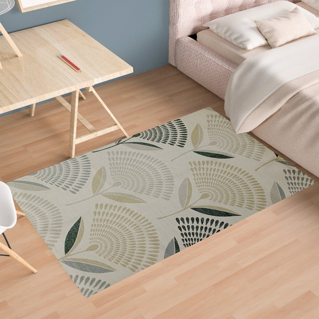 OLIVIA ROCCO Printed Rug Linnea Design Non Slip Soft Durable Floor Rug For Living Room - Joe’s Haven