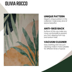 OLIVIA ROCCO Printed Rug Sabine Design Modern Non Slip Soft Durable Floor Rug for Living - Joe’s Haven