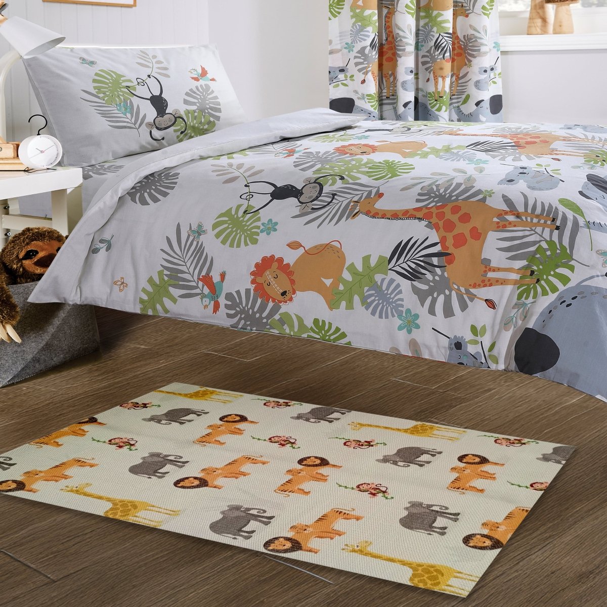 OLIVIA ROCCO Animal Print Rug Safari Non Slip Soft Durable Floor Rug for Living Room - Joe’s Haven