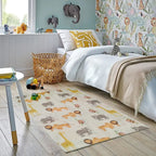 OLIVIA ROCCO Animal Print Rug Safari Non Slip Soft Durable Floor Rug for Living Room - Joe’s Haven