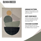 OLIVIA ROCCO Printed Rug Tokyo Design Modern Non - Slip Soft Durable Floor Rug For Living - Joe’s Haven