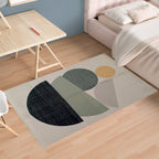OLIVIA ROCCO Printed Rug Tokyo Design Modern Non - Slip Soft Durable Floor Rug For Living - Joe’s Haven