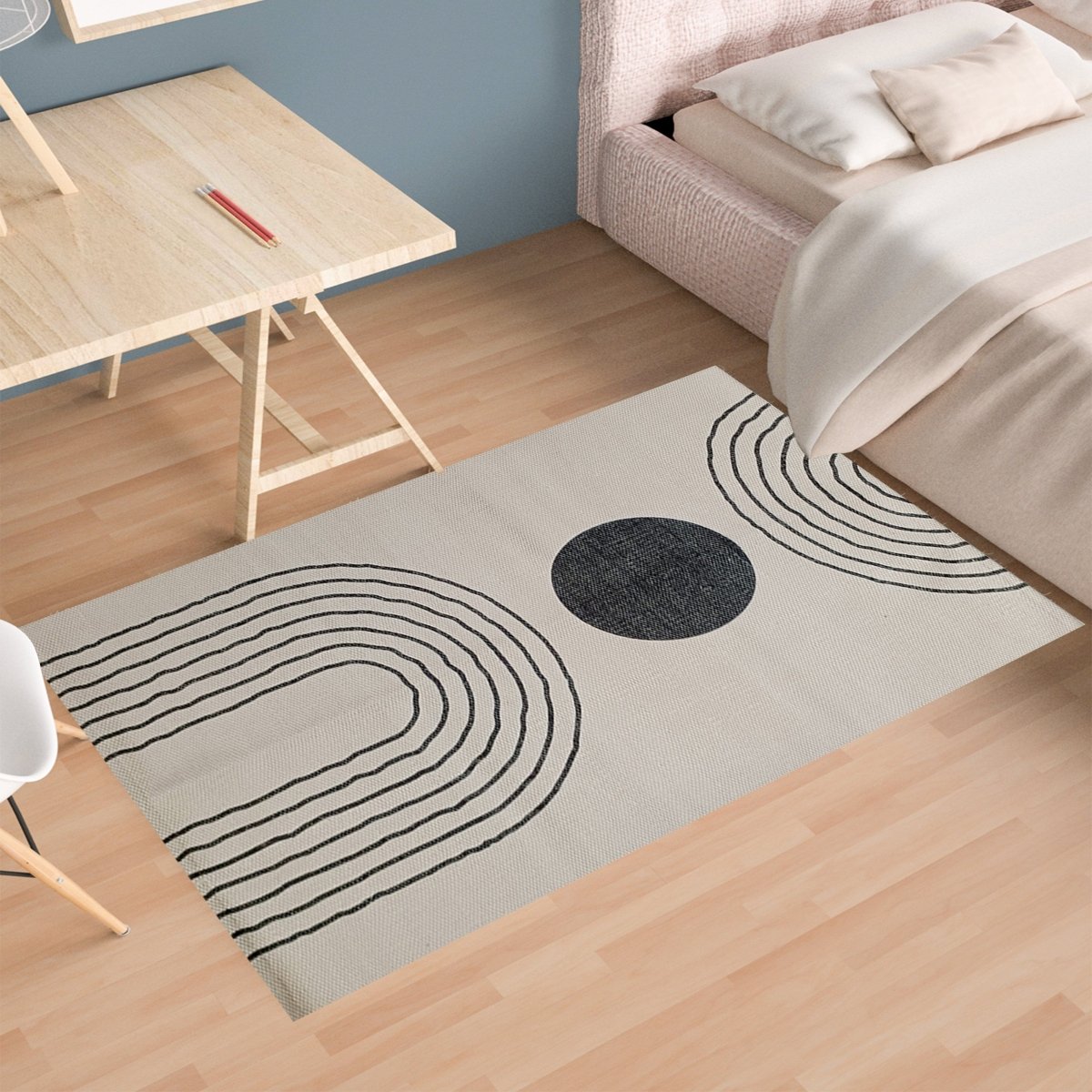 OLIVIA ROCCO Printed Rug Tuscany Design Non Slip Soft Durable Floor Rug For Living Room - Joe’s Haven