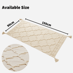 OLIVIA ROCCO Marrakesh Hand Woven Cotton Rug Eco Friendly Durable Carpet For Living Room - Joe’s Haven