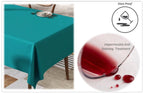 OLIVIA ROCCO Waterproof Wipe Clean Rectangular Tablecloth 145x200cm Stain Resistant - Joe’s Haven