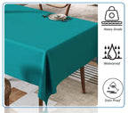 OLIVIA ROCCO Waterproof Wipe Clean Rectangular Tablecloth 145x200cm Stain Resistant - Joe’s Haven