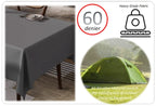 OLIVIA ROCCO Waterproof Wipe Clean Rectangular Tablecloth 145x200cm Stain Resistant - Joe’s Haven