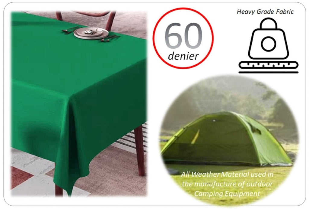 OLIVIA ROCCO Waterproof Wipe Clean Rectangular Tablecloth 145x200cm Stain Resistant - Joe’s Haven