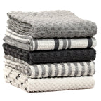 OLIVIA ROCCO 5 Pack Cotton Terry Kitchen Towels 45x65cm Super Absorbent Quick Drying - Joe’s Haven