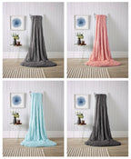 OLIVIA ROCCO Oversized Chunky Soft Fleece Blanket Fluffy Faux Fur Throw For Sofa And Bed - Joe’s Haven