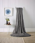 OLIVIA ROCCO Oversized Chunky Soft Fleece Blanket Fluffy Faux Fur Throw For Sofa And Bed - Joe’s Haven