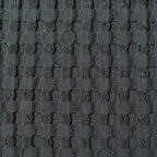 OLIVIA ROCCO Florian Checked Grey Throw Blanket Bedspread For Sofas Armchairs Settees - Joe’s Haven