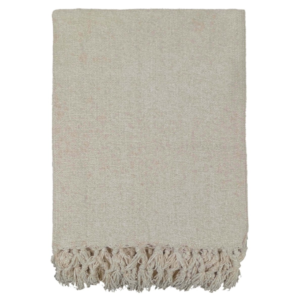 OLIVIA ROCCO Chenille Tassel Throw Blanket for Couch Sofa Chair Bed All - Season Cosy Sofa and Bedroom Layering - Joe’s Haven