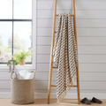 OLIVIA ROCCO Throw Blanket Lightweight Recycled Cotton Super Soft Eco Friendly Calming - Joe’s Haven