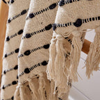 OLIVIA ROCCO Throw Blanket Lightweight Recycled Cotton Super Soft Eco Friendly Calming - Joe’s Haven