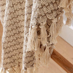 OLIVIA ROCCO Cotton Throw Super Soft Lightweight Eco Friendly Recycled Cotton For Sofa - Joe’s Haven