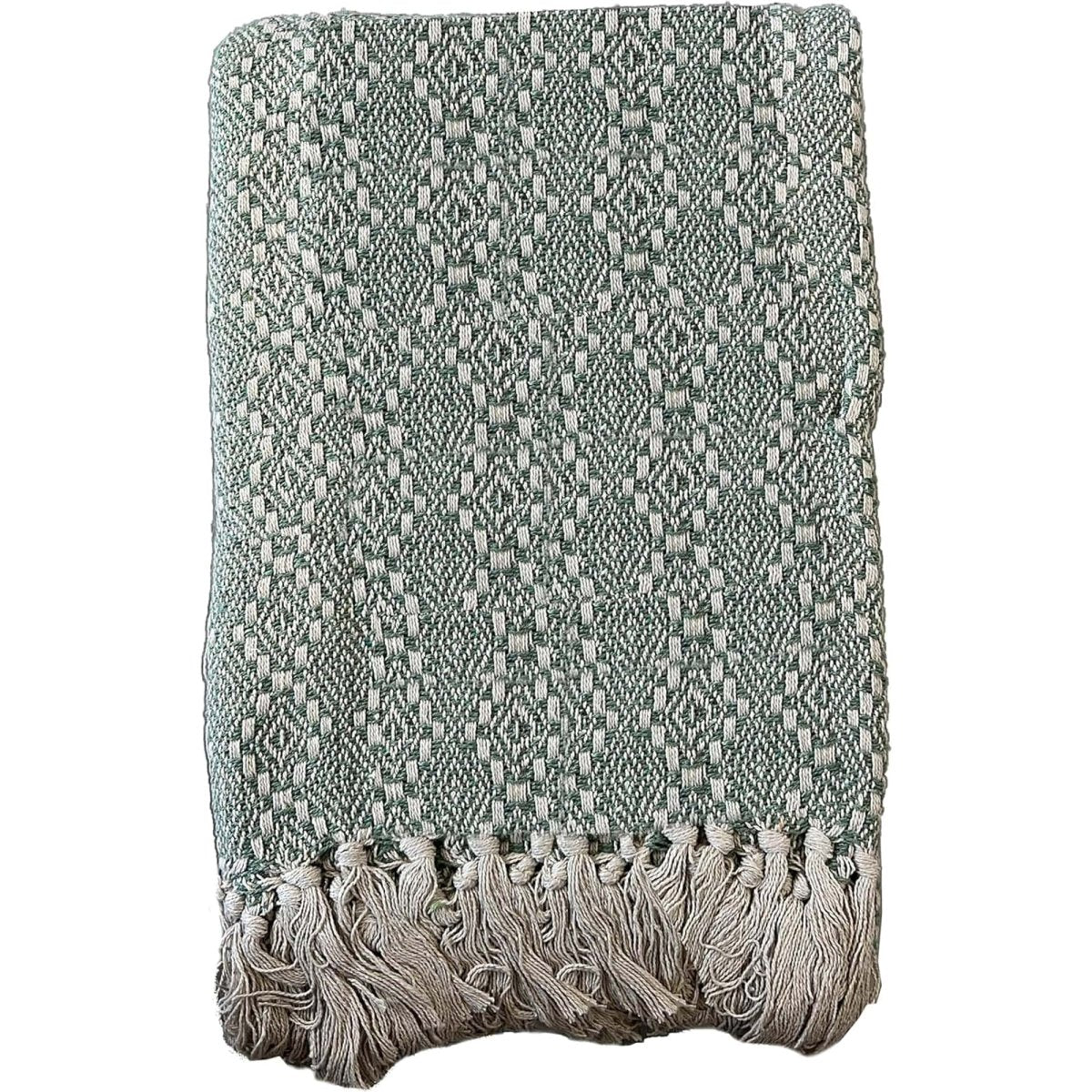 OLIVIA ROCCO Cotton Throw Super Soft Lightweight Eco Friendly Recycled Cotton For Sofa - Joe’s Haven