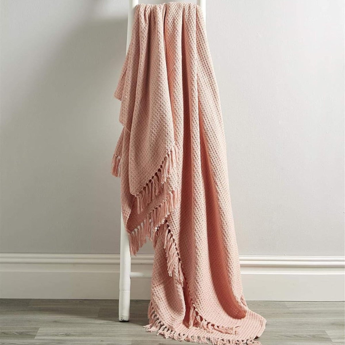 OLIVIA ROCCO Cotton Throw Super Soft Lightweight Eco Friendly Recycled Cotton For Sofa - Joe’s Haven