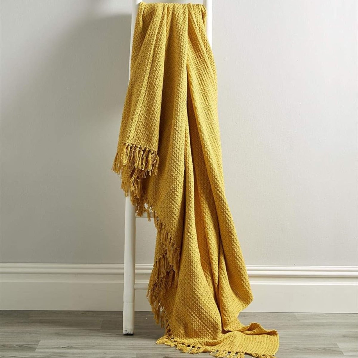 OLIVIA ROCCO Cotton Throw Super Soft Lightweight Eco Friendly Recycled Cotton For Sofa - Joe’s Haven