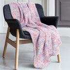 OLIVIA ROCCO Rainbow Teddy Fleece Throw For Kids 130 X 180 Cm Large Soft Blanket For Beds - Joe’s Haven