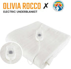 OLIVIA ROCCO Electric Heated Underblanket With 3 Heat Settings Overheat Protection Sizes - Joe’s Haven