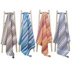 OLIVIA ROCCO Mia Bohemian Throw Blanket Tribal Striped Pattern Tasselled Edges for Sofas and Beds - Joe’s Haven