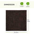 OLIVIA ROCCO Belmont Viscose Stripe Brown Towels 100% Cotton Hotel Quality Bath Towels - Joe’s Haven