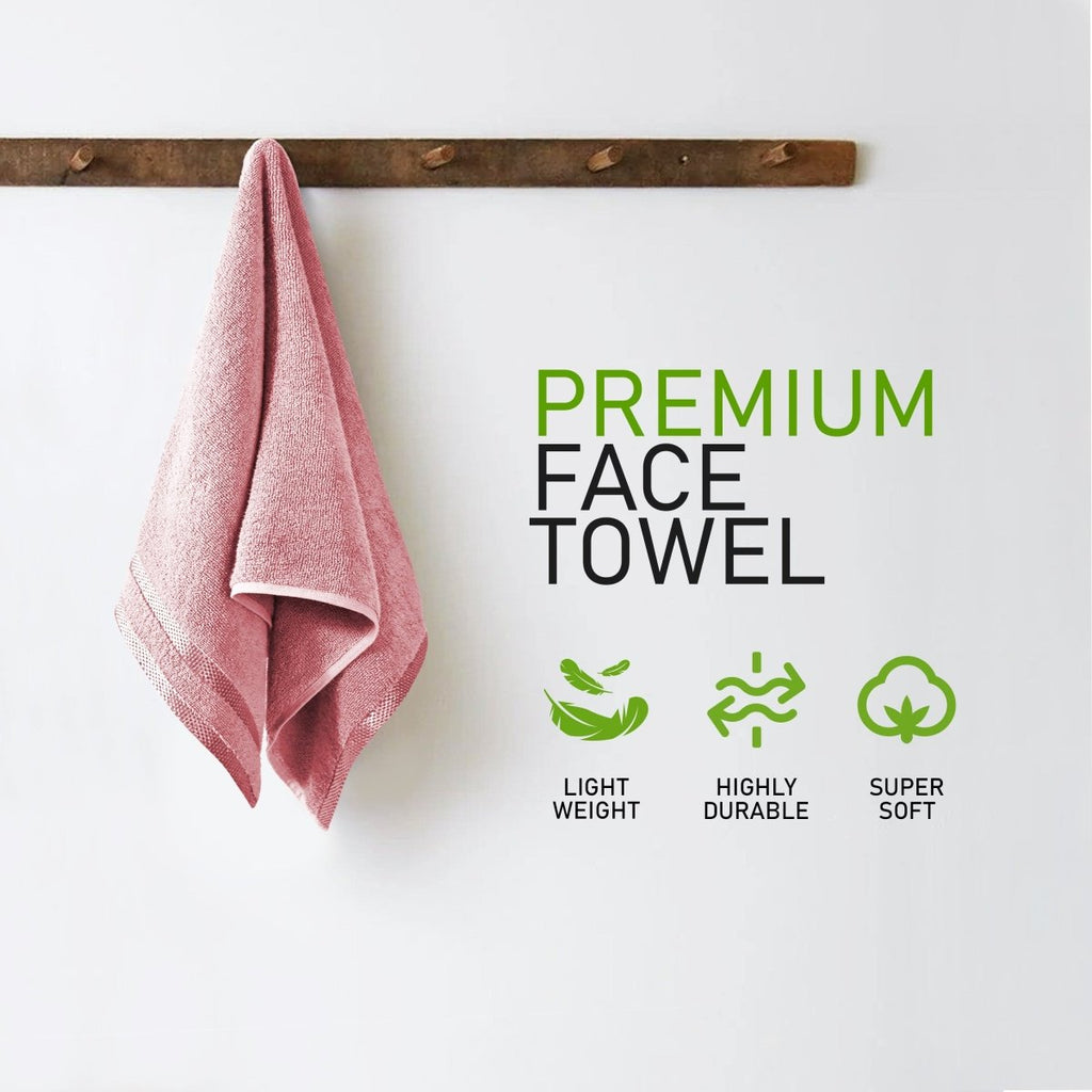 OLIVIA ROCCO Belmont Viscose Stripe Pink Towels 100% Cotton Hotel Quality Super Absorbent - Joe’s Haven