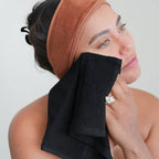 OLIVIA ROCCO Rhodes Towel Black 100% Cotton Hotel Quality Super Absorbent Hand Towels - Joe’s Haven
