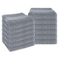 OLIVIA ROCCO Rhodes Towel Silver 100% Cotton Hotel Quality Soft And Ultra Absorbent Hand - Joe’s Haven