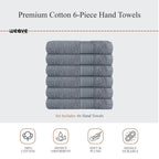 OLIVIA ROCCO Rhodes Towel Silver 100% Cotton Hotel Quality Soft And Ultra Absorbent Hand - Joe’s Haven